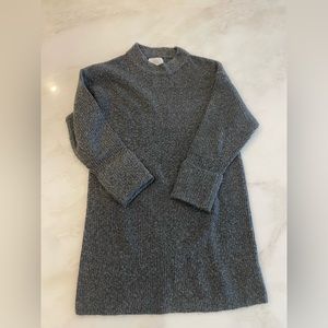 Zara Girls’ Anthracite Grey Knit Dress Size 9/10